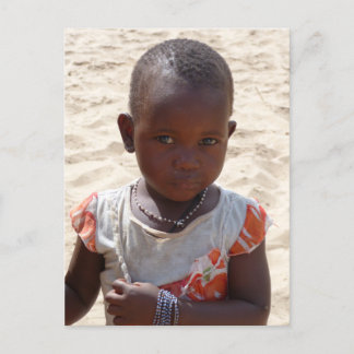 Cartão Postal Menina africana