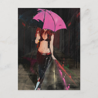 Cartão Postal Menina Clássica