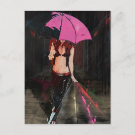 Cartão Postal Menina Clássica