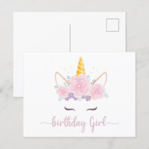 Menina de Aniversário Unicon Rota Moderna