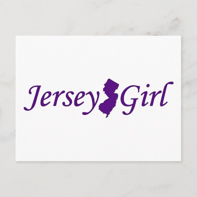 Cartão Postal Menina do jérsei (Frente)