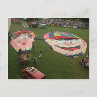 Cartão Postal Menina especial do Balão