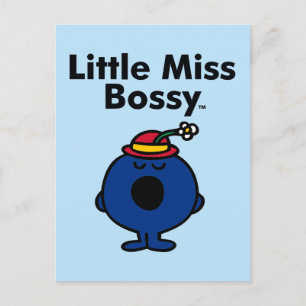 Cartão Postal Menina Menina Bossy é tão bóssita