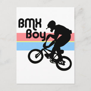 Cartão Postal Menino BMX / Menina BMX