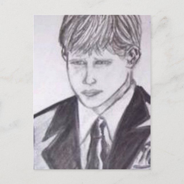 Cartão Postal menino perdido (Frente)