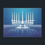 Cartão Postal Menorah<br><div class="desc">Arte original de Thedustyphonix.</div>