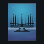Cartão Postal Menorah<br><div class="desc">Arte original de Thedustyphonix.</div>