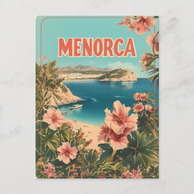 Cartão Postal Menorca Vintage (Frente)