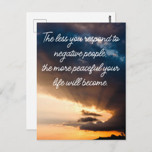 Cartão Postal Menos responde a fotos negativas do pôr do sol do 