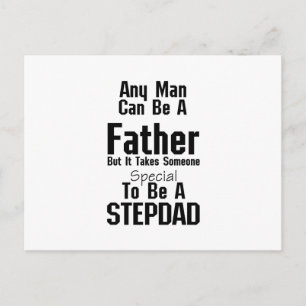 Cartão Postal Mens Stepdad Gift Pais Stepdad Avô