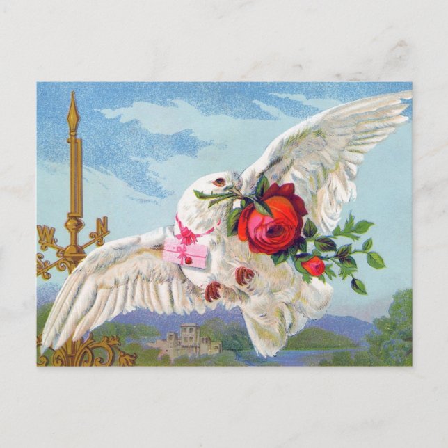 Cartão Postal Mensageiro do Amor (Frente)