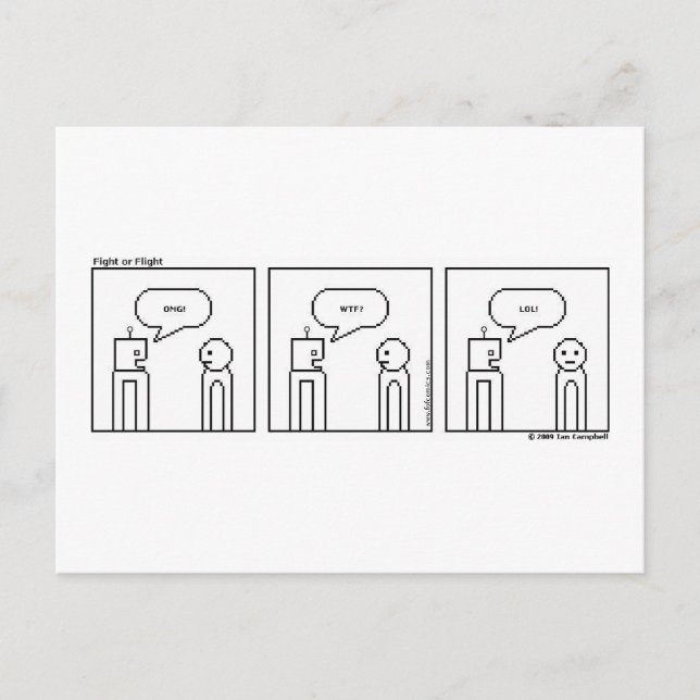 Cartão Postal mensagem de texto (Frente)