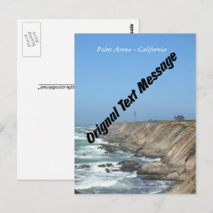 Cartão postal - Mensagem de Texto Original