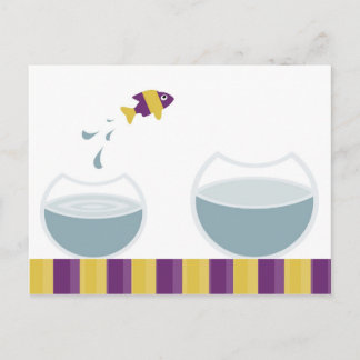 Cartão Postal Mensagem Simples Divertida