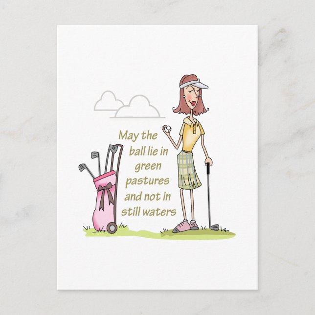 CARTÃO POSTAL MENTIRA EM PASTURAS VERDES (Frente)