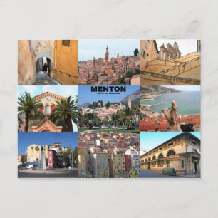 Cartão Postal Menton