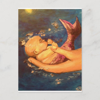 Cartão Postal Merbaby à noite