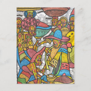 Cartão Postal Mercado Calabash