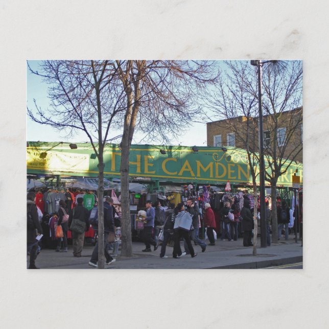 Cartão Postal Mercado Cidade de Camden (Frente)