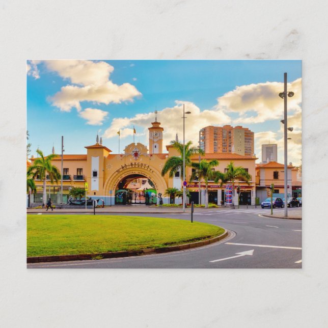 Cartão Postal Mercado de Nuestra Señora de Africa (Frente)