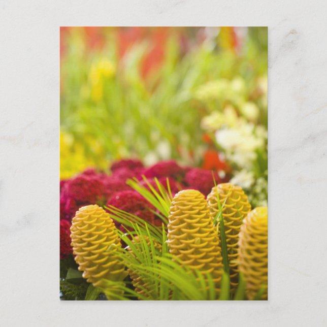 Cartão Postal Mercado semanal de frutas e vegetais na sexta-feir (Frente)