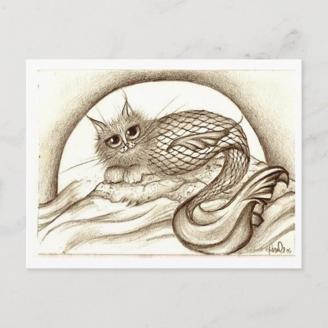 Cartão Postal Mercat pela Lua (Frente)