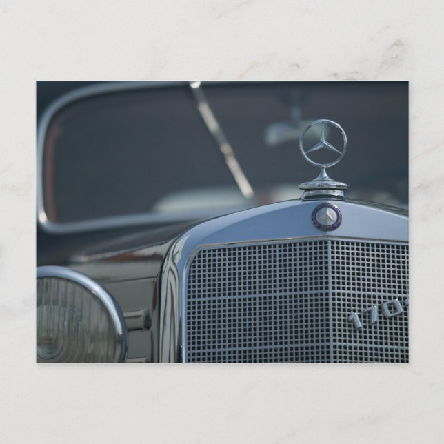 Cartão Postal mercedes antigo 4 (Frente)