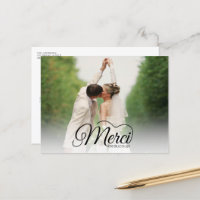 Merci Beaucoup Foto De Casamento Obrigado
