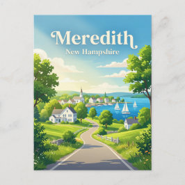 Cartão Postal Meredith EUA