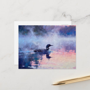 Cartão Postal Mergulhão na Aquarela do Lago