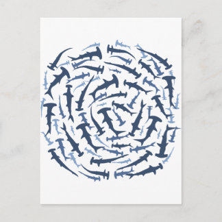 Cartão Postal mergulho de martelo-martelo-martelo-martelo