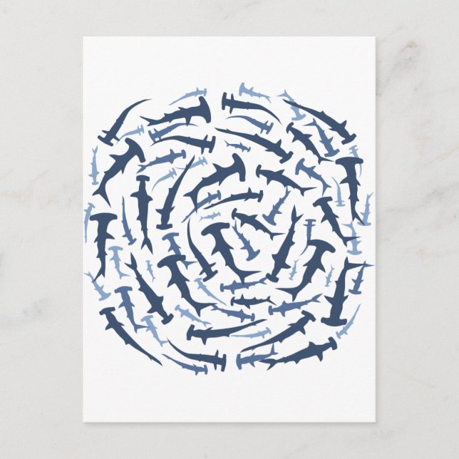 Cartão Postal mergulho de martelo-martelo-martelo-martelo (Frente)