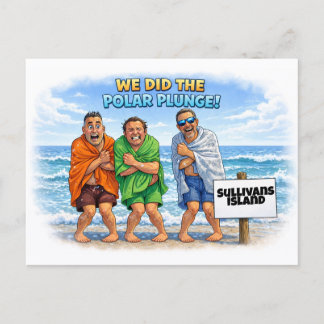 Cartão Postal Mergulho Polar Sullivans Island