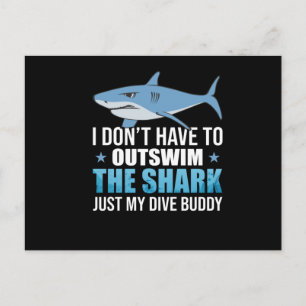 Cartão Postal Mergulho Scuba Diver Dive Ocean