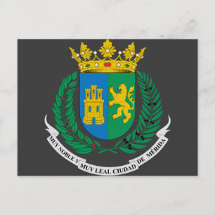 Cartão Postal Merida Yucatan, México