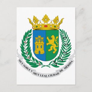 Cartão Postal Merida Yucatan, México