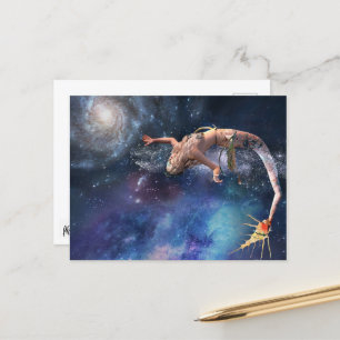 Cartão Postal Mermaid Milkyway