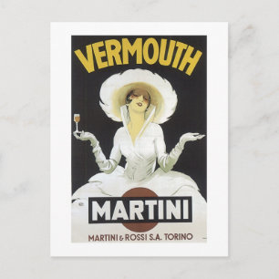 Cartão Postal Mermouth Martini