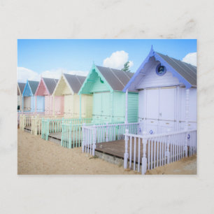 Cartão Postal Mersea Island Beach Huts