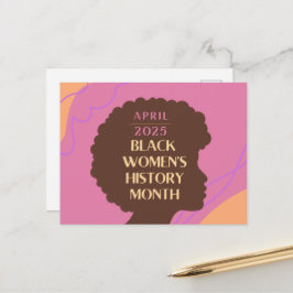 Cartão Postal Mês da História das Mulheres Negras