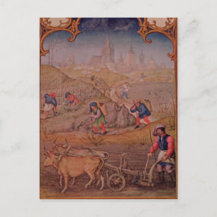 Cartão Postal Mês de março