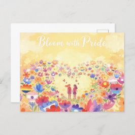 Cartão Postal Mês do Orgulho - Bloqueio com Orgulho