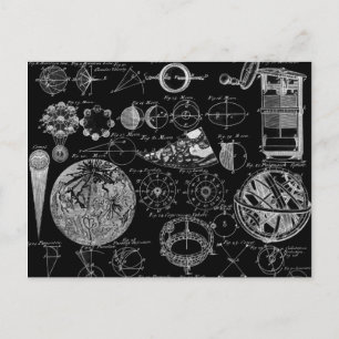 Cartão Postal Mesa da Astronomia