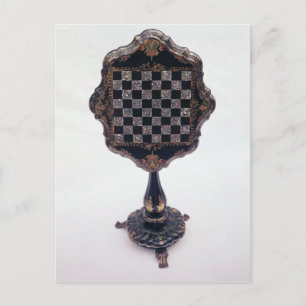 Cartão Postal Mesa de jogos, c.1850-60