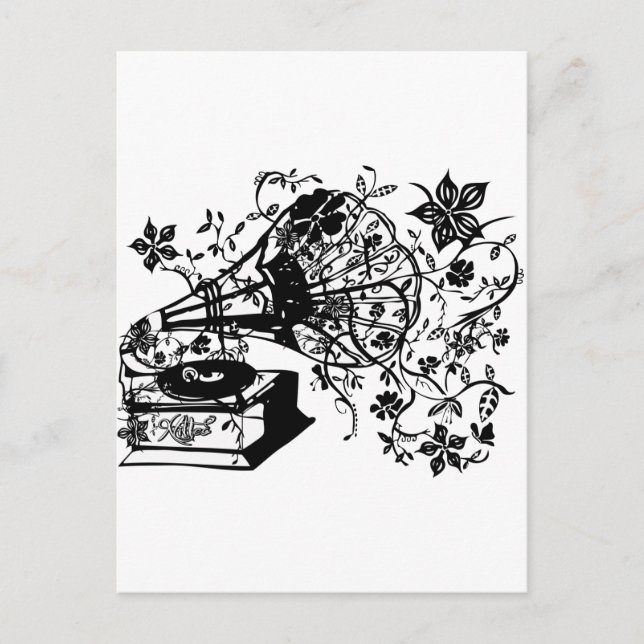 Cartão Postal Mesa giratória da escola antiga (Frente)