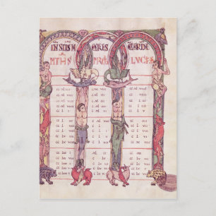 Cartão Postal Mesas Canon dos Evangelistas