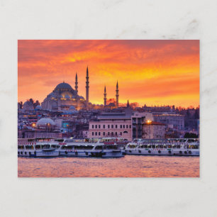 Cartão Postal Mesquita de Süleymaniye