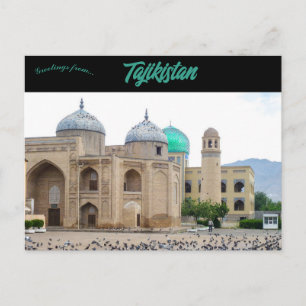 Cartão Postal Mesquita e Mausoleum Khujand Tajiquistão