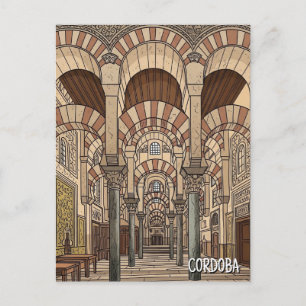 Cartão Postal Mesquita excelente de Espanha de Córdoba