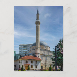 Cartão Postal Mesquita Ishak Chelebi, Bitola - Cartão-postal Mac